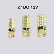Lâmpada Led Bulbo G4 Dc 12v 2w 3w 4w Alto Brilho Holofote