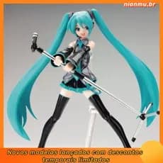 Modelo Hatsune Miku figma 014 Hatsune mi ku Linda menina conjunta enfeites móveis