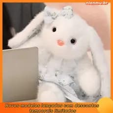 Coelho boneca brinquedo de pelúcia menina calmante Ragdoll pequena boneca dormir abraço crianças meninas presente anive
