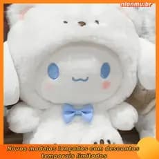 Pacha cão brinquedo de pelúcia urso branco kuromi canela cão boneca namorada feminina presente aniversário para menina k