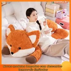Confissão dos desenhos animados raposa brinquedo de pelúcia boneca travesseiro Super macio grande namorada presente aniv