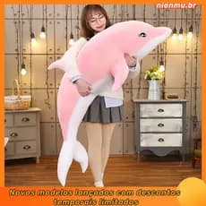 Golfinho brinquedo de pelúcia Ragdoll boneca cama dormir travesseiro longo boneca enviar namorada presente aniversário
