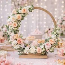 Centro de mesa mdf 22 cm - Decoraçoes de casamentos , aniversário , eventos