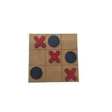 Kit 15 , 30 e 50 jogo da velha em MDF 10 cm tabuleiro brinquedo lembrancinha