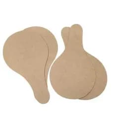 Raquete MDF Cru 21,5x 12 cm  Lembrancinhas Personalização Kit 20 40 60 80 peças