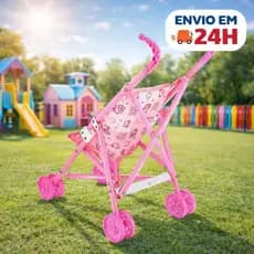 Carrinho De Boneca Dobrável Menina Brinquedo infantil