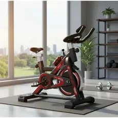 Bicicleta Spinning Profissional Vermelha - Social Fit