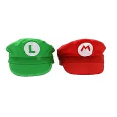 Quepe Super MARIO BROS / Boina / Chapéu para Fantasia