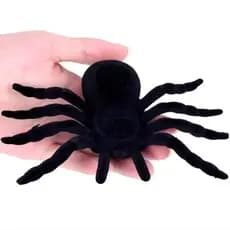 Enfeite Aranha de Veludo grande para decoração Festa