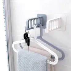 Kit 6 ganchos Multiuso Adesivo Suporte Cabide até 4kg