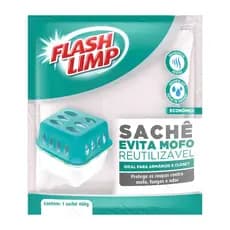 Refil Evita Mofo 400g Flash Limp Antimofo Roupas Sem Fragrância