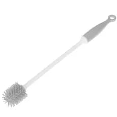 Escova De Limpeza Em Silicone Multiuso C/ Cabo Grey 30cm - Mimo Style