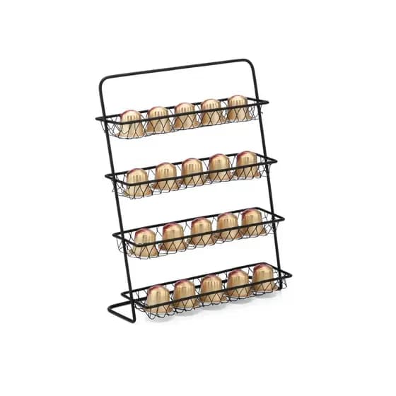 Porta Cápsulas Universal Arthi Black Organizador Café Cápsula 2591