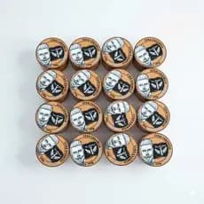 Kit Com 24 Pomadas/Ceras Caramelos Modeladoras  Para Cabelo Two Brothers 150G - ENVIO IMEDIATO