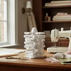 Organizador Suporte Vertical Bobina Máquina Costura