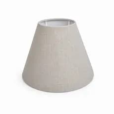 Cúpula de Abajur 8x20x13 em Tecido Linho Luminária Decoração Sala Quarto