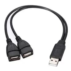 Cabo Usb  Y - Duplo Um Para Dois Femea BEST CHOICE