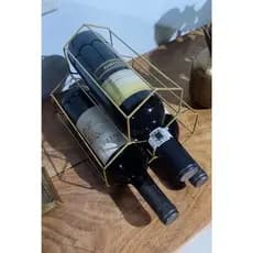 adega suporte para vinho comeia acoplavel para 3 garrafas Decorativo