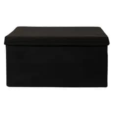 Caixa de Presente Embalagem Preta Elegante Dobrável 28x15x28