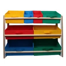 ORGANIZADOR DE BRINQUEDO PRATELEIRA INFANTIL COLORIDO