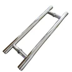 Puxador Aço Inox Tubular Portas de Vidro 40cm