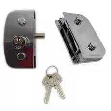 Fechadura 1520 E Contra Fechadura 1531 Para Porta De Vidro V/V