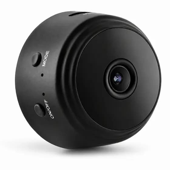 Mini Câmera A9 Wi-Fi com Áudio Full HD 1080P Visão Noturna Sensor de Movimento e Gravação Remota