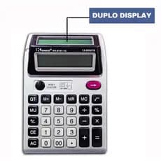 Calculadora De Mesa Balcão Testa Dinheiro Falso Média Luz Negra UV calculadora 12 digitos visor lcd