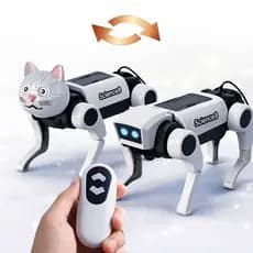 Brinquedo Cachorro/gato Controle Remoto | Brinquedo Interativo | Dog/cat| anda sozinho/cão robô inteligente 2em1