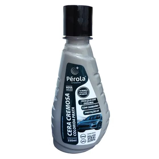 Cera Automotiva Tira Riscado Colorida Prata Claro 250ml