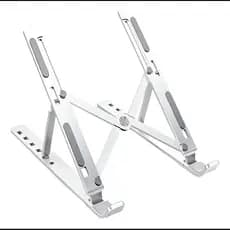 Suporte Base Apoio Notebook Laptop Tablet Dobrável Ajustável