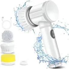 Escova Elétrica de Limpeza 5 em 1 Recarregável USB - Magic Brush