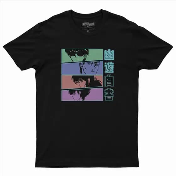Camiseta camisa algodão unissex anime Yu Yu Hakusho 5