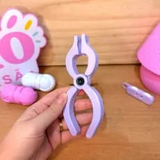 Aplicador de Olhos e Focinhos para Amigurumi em Crochê – Ferramenta de Encaixe Rápido