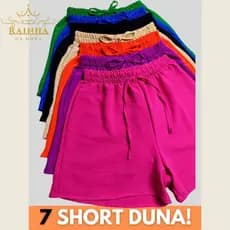 Kit 7 Shorts Femininos Tecido Duna ! – Conforto e Estilo para o Seu Dia a Dia