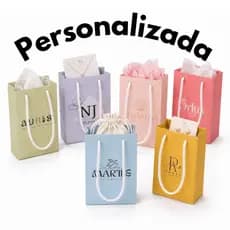 40-100 Sacolas Personalizadas com a sua logo para empresa de joias e acessórios eventos corporativos