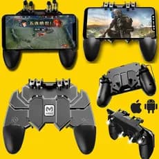 Gamepad Controle Suporte de Celular Com Gatilho Para Jogar Free Fire Pubg COD/ AK-66 mobile controller