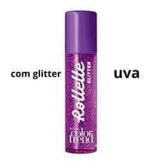 Brilho labial avon uva com glitter