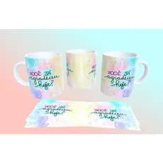 Caneca Porcelana Personalizada Frases Motivacionais Bíblica (vários temas) Presente Criativo