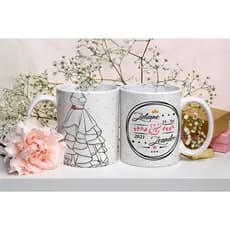Caneca Porcelana Personalizada Casamento