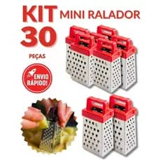 Mini Ralador de Aço Inox Portátil – Lembrancinha Chá de Cozinha, Queijo, Legumes e Natal Restaurante