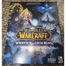 World of Warcraft: Wrath of the Lich King – Board Game | Com Insert + Sleeves | Muito Bem Conservado