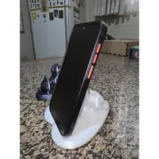 Suporte de Celular Gatinho em PLA | Base Porta Celular Decorativa e Funcional
