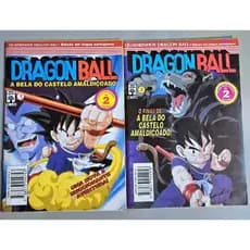 Dragon Ball A Bela do Castelo Amaldiçoado Nº 1 e 2 Completa Abril 1997