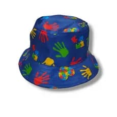 Chapeu bucket infantil menino autista