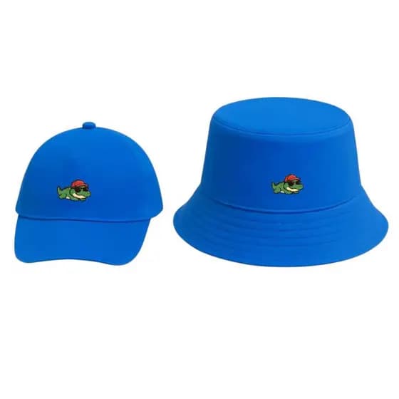 kit bone infantil bebe mais bucket jacare 03 a 2 anos