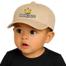 bone bebe infaltil 0 a12 meses Boné infantil chapéu infantil
