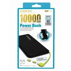 Carregador Portátil Pineng Power Bank 10.000mAh com Adaptador iPhone e V8