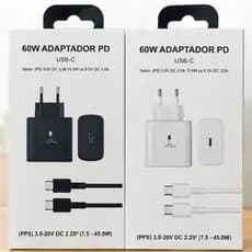 Carregador Turbo 45W USB-C Tipo C para Tipo C | Carregamento SUPER Rápido 2.0