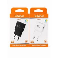 Fonte Carregador Turbo 3.1A A'Gold USB Carregamento Rápido